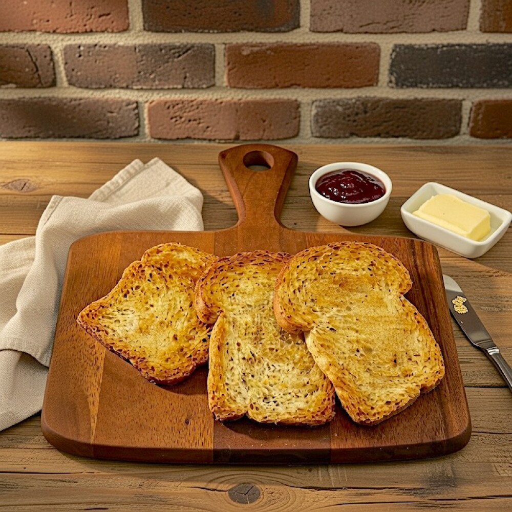 Tostadas con Salvado Tostadas con Salvado