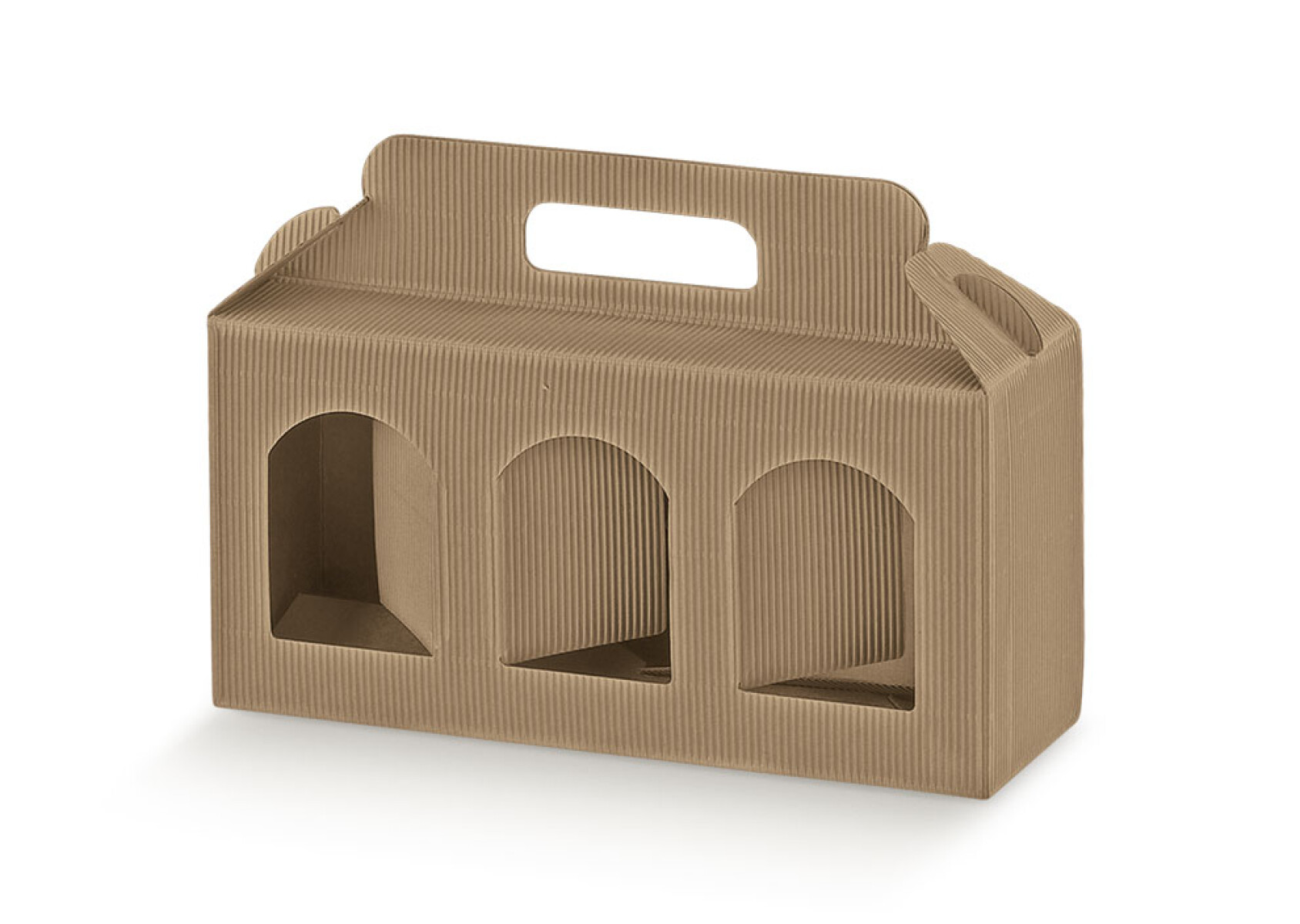 Caja corrugado 3 ventanas 31x10x12 - 35377 - AVANA 