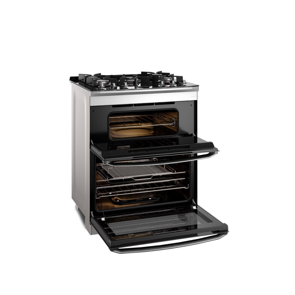 Cocina Electrolux 5 Hornallas Horno con Airfry FE5AD Inoxidable