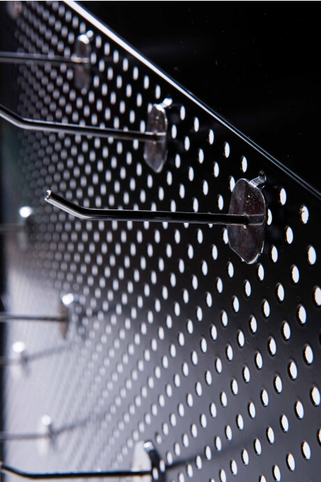 Exhibidor Perforado Negro Exhibidor Perforado Negro