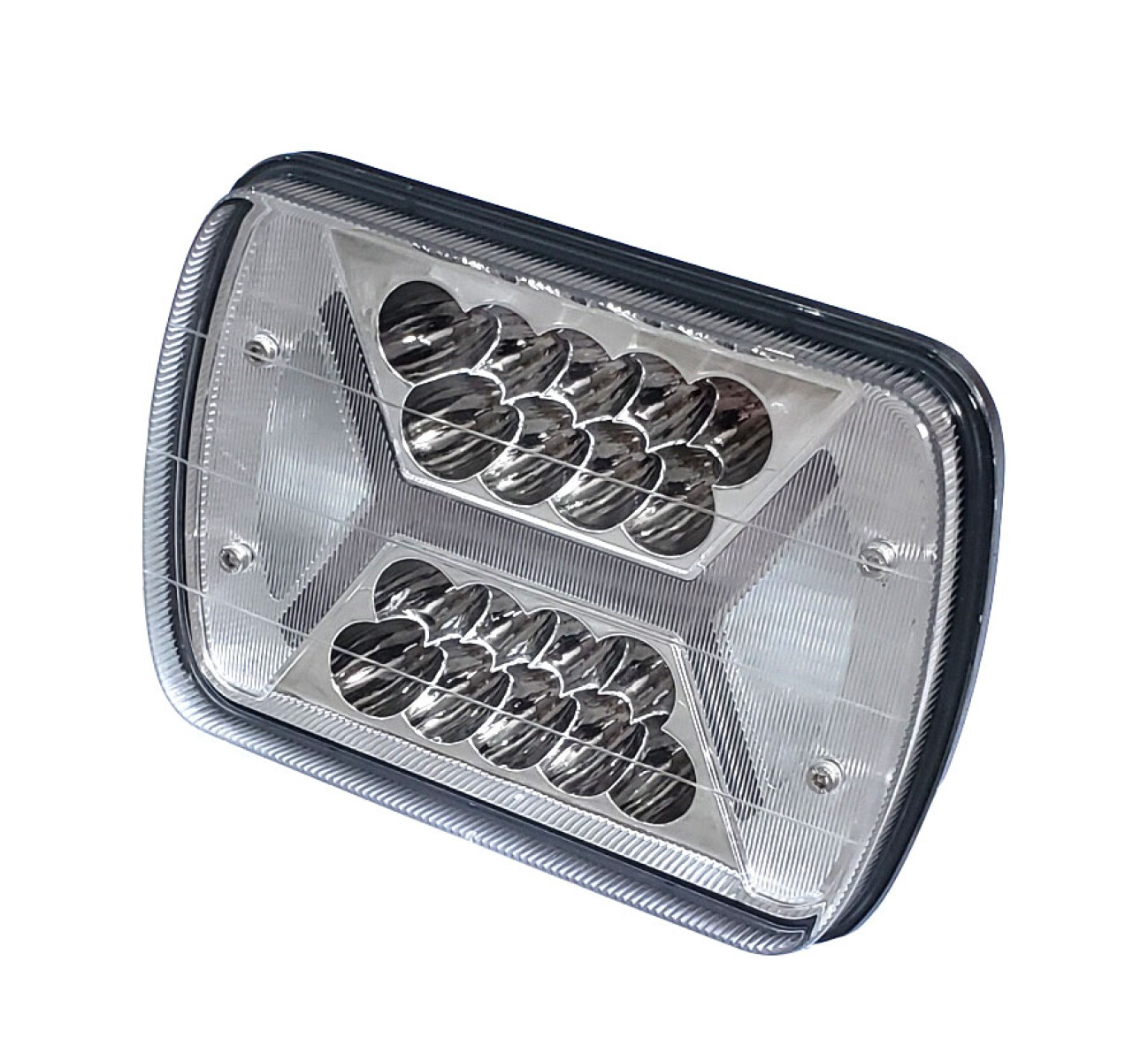 SEMIOPTICAS - LED UNIVERSAL RECTANGULAR 7X6 PULGADAS 12-24V DUNCAN 