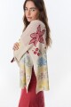 Sweater Fancy Jacquard Estampa Flores