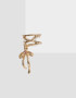 Bijou Cuff Moño Cuff Con Dije De Moño - Dorado