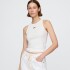 INTL SL MOD RIB HALTER LOGO NEW OFF WHITE
