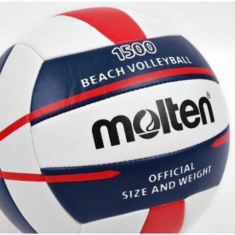 Pelota Molten Volleyball Playa Profesional Oficial Azul