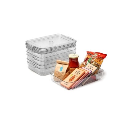 ORGANIZADOR ACRILICO CON TAPA 34X21,5X5,5CM ORGANIZADOR ACRILICO CON TAPA 34X21,5X5,5CM