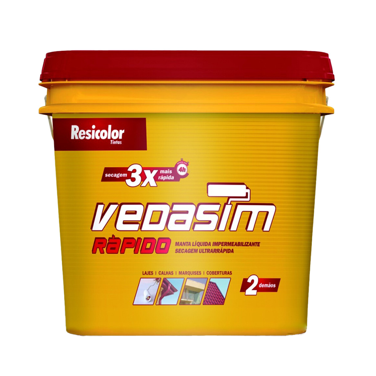 Manta Liquida Rapido Branco 15kg. 