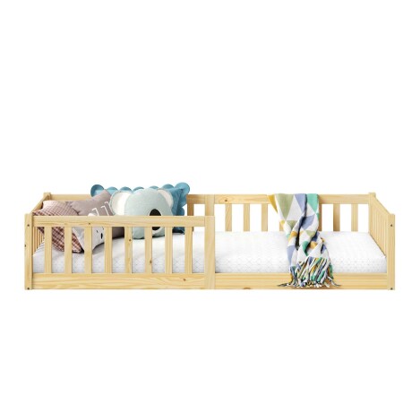 CAMA KIDS MADERA NATURAL-BEIGE ARENA