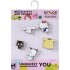 Jibbitz Sanrio HKF Enamel 5 Pack Unisex Multicolor