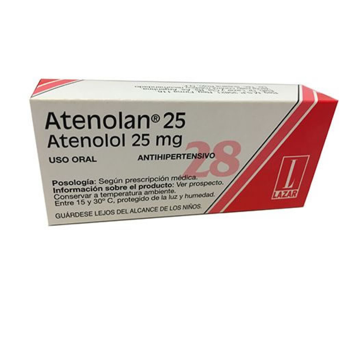 Atenolan Lazar 25 mg x28 Comprimidos – Control Cardiovascular Diario 