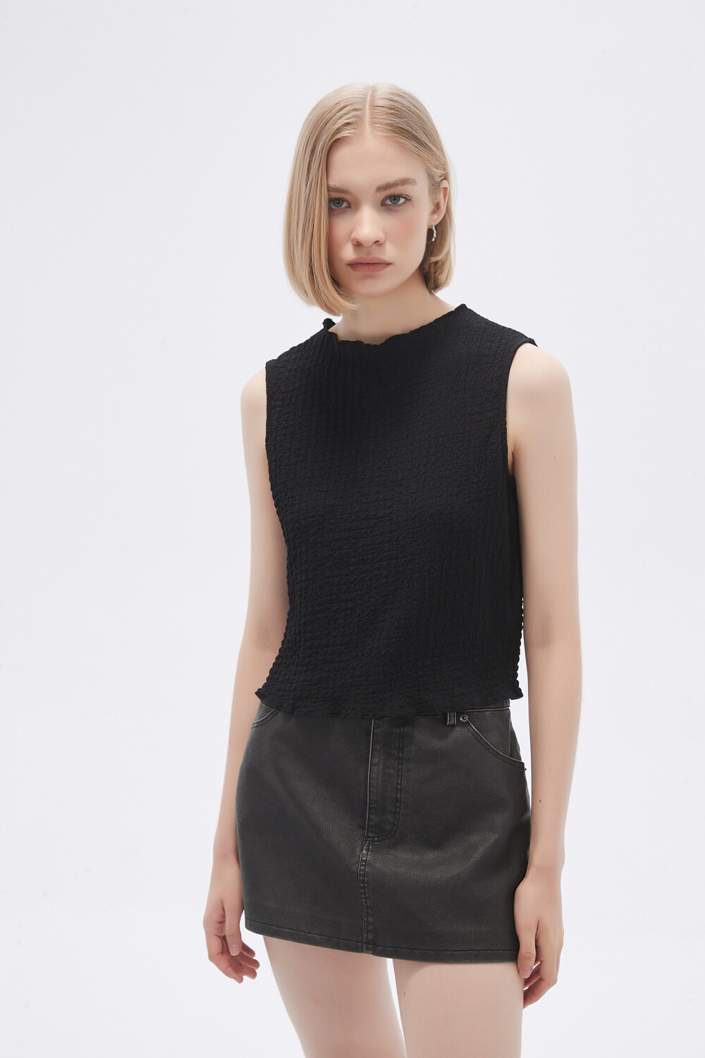 Musculosa Indig Negro