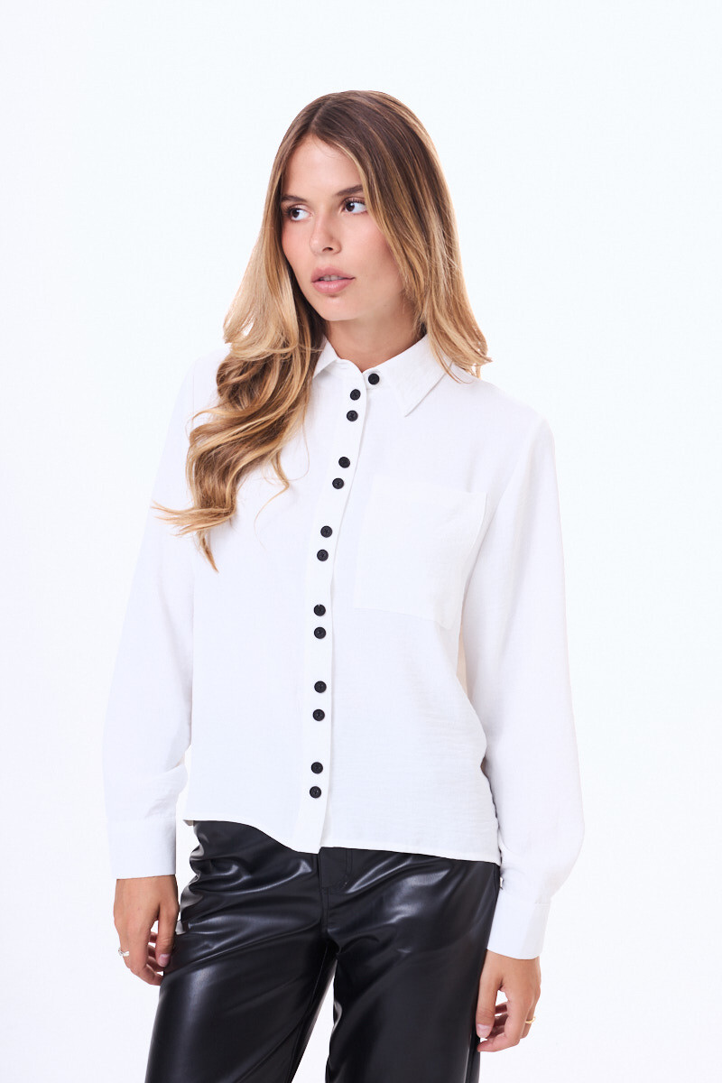 Camisa Manta blanco