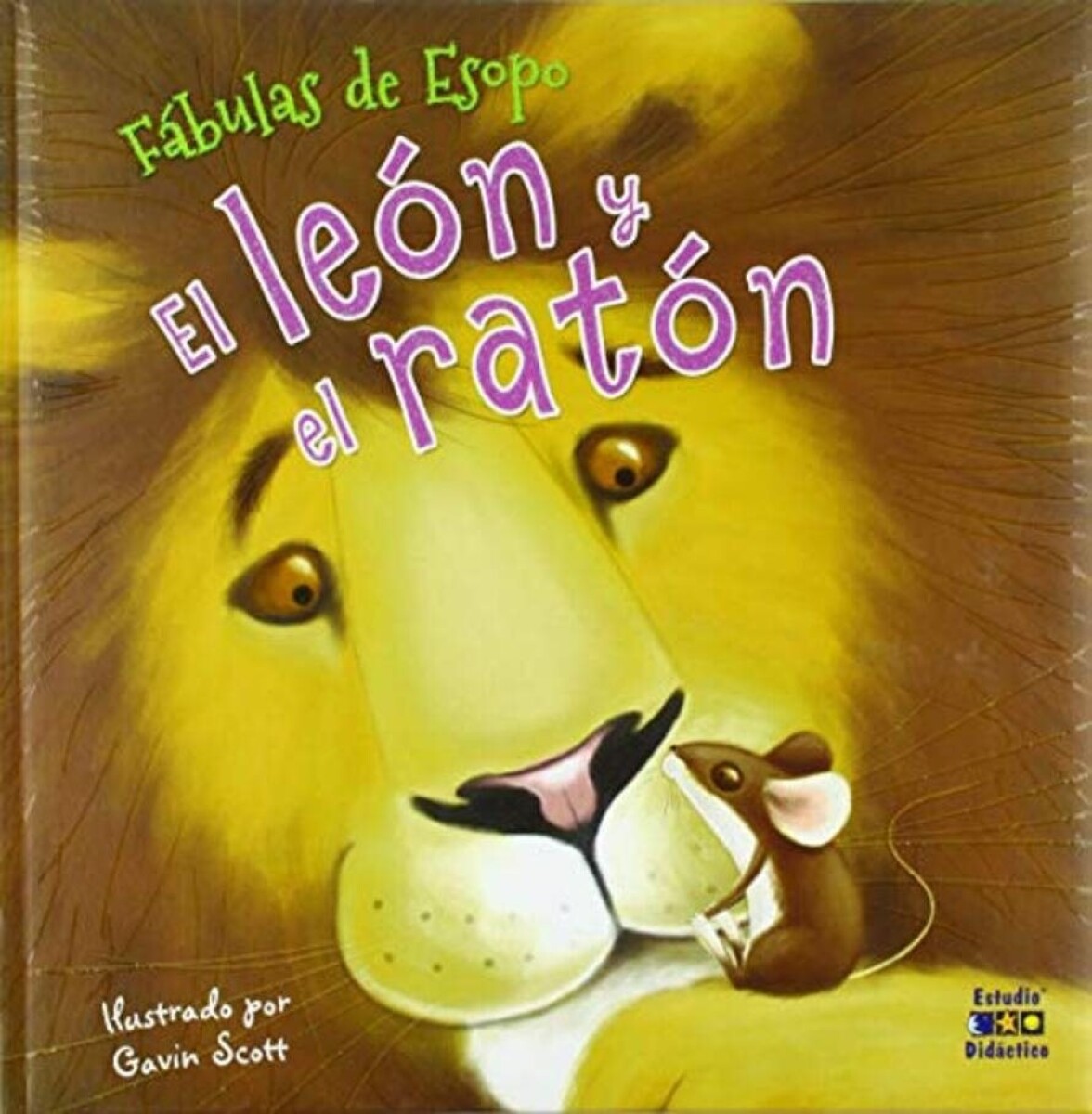 LAS FABULAS DE ESOPO EL LEON Y EL RATON 