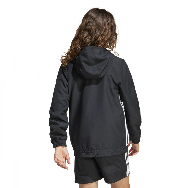 Campera ADIDAS TIRO ES W HOODY de - JD0629 Negro-blanco