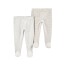 Set de Peleles Algodón Carters x2 RN Gris