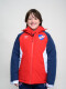 CAMPERA CRAFTED Nacional Junior Rojo, Azul Marino, Blanco
