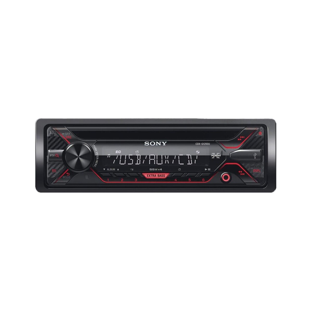 Autoradio Sony CDX G1200U CAR CD USB/AUX/2 RCA/AM FM 