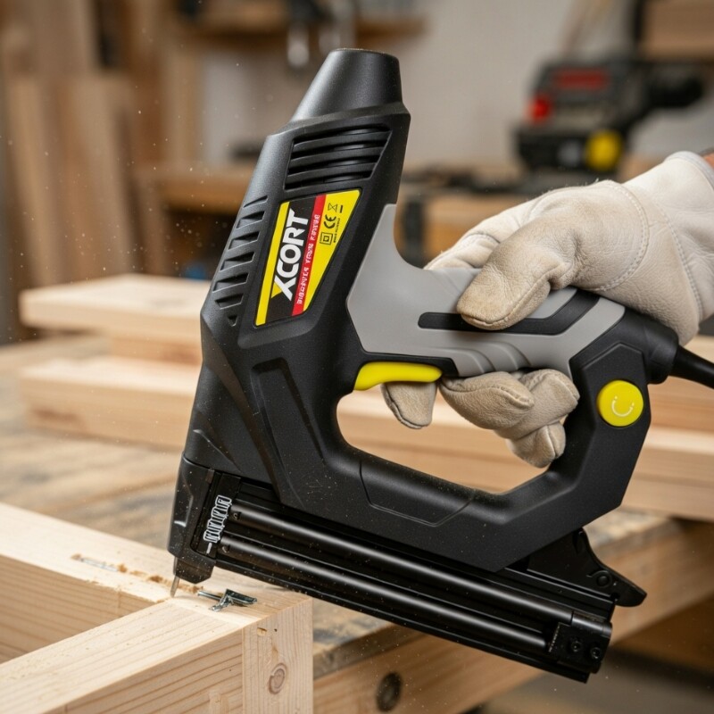 XCORT CLAVADORA ENGRAPADORA ELECTRICA PROFESIONAL 2EN1 1.7 Xcort Clavadora Engrapadora Electrica Profesional 2en1 1.7