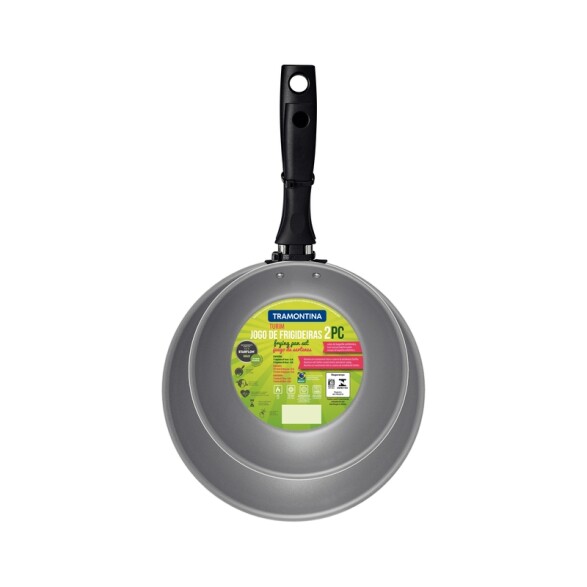 Juego 2 sartenes grises Ø16 - 20 cm. "Turim" -TRAMONTINA TR6406