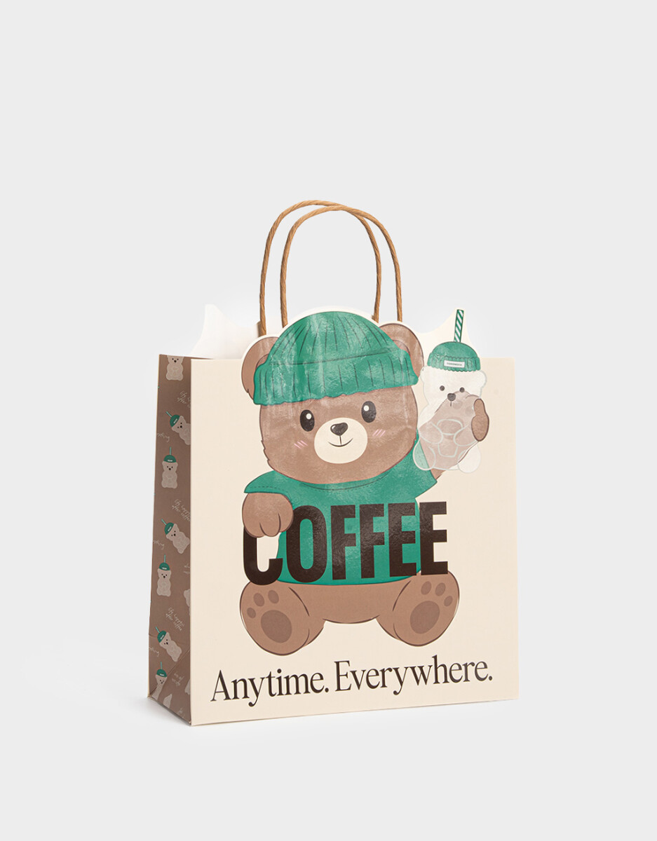 Bolsa De Regalo Mediana Con Borde Troquelado 