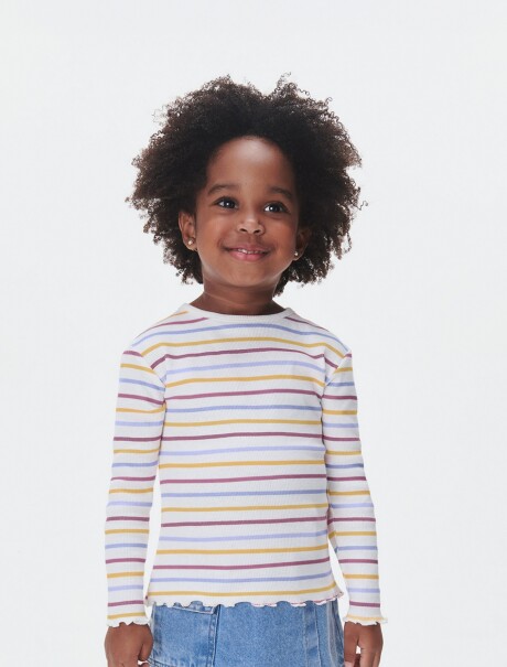 BUZO INFANTIL CON ESTAMPADO MULTICOLOR