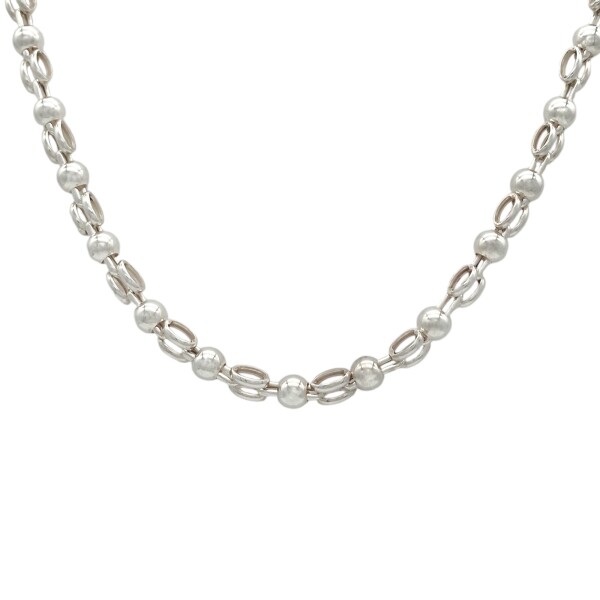 Cadena Bolitas-Plata 925-Sin Piedra-CD3230 Sinpiedra