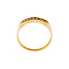 Anillo-Oro bajo-Piedra zirconia-AN8008 conpiedra