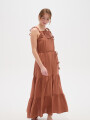 Vestido Vesal Tostado