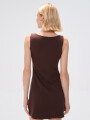 Vestido Olvena Chocolate