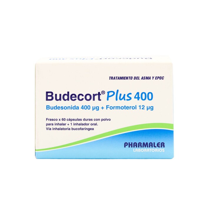 BUDECORT PLUS 400 INHAL. ORAL CJ X 60 CÁ única