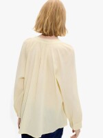 Blusa Lisa Con Textura 100% Algodón crudo