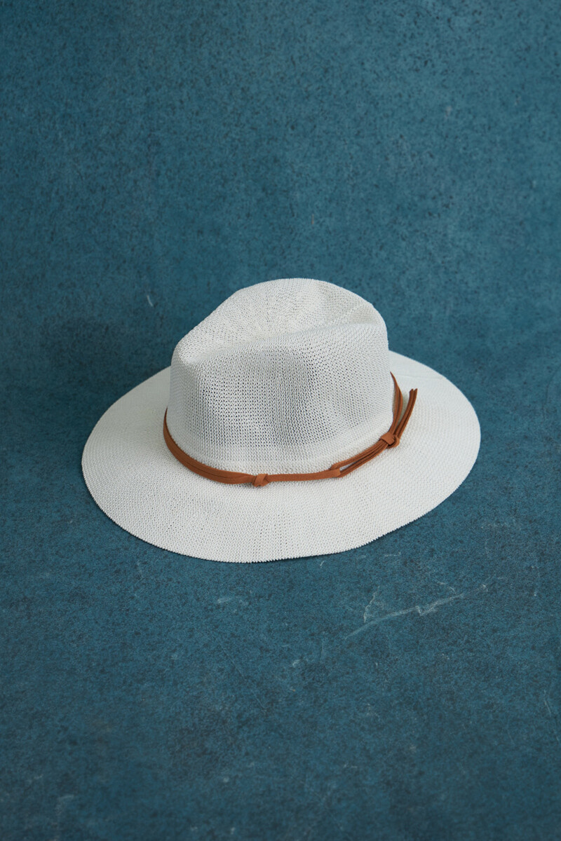Sombrero Coralina - Marfil 