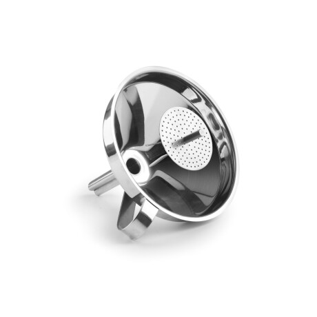 Embudo con Filtro Móvil de Acero Inoxidable 10 cm Embudo con Filtro Móvil de Acero Inoxidable 10 cm