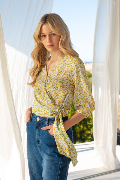 Blusa Abril Amarillo