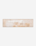 Cuadro abstracto Silpa beige oscuro 182 x 47 cm