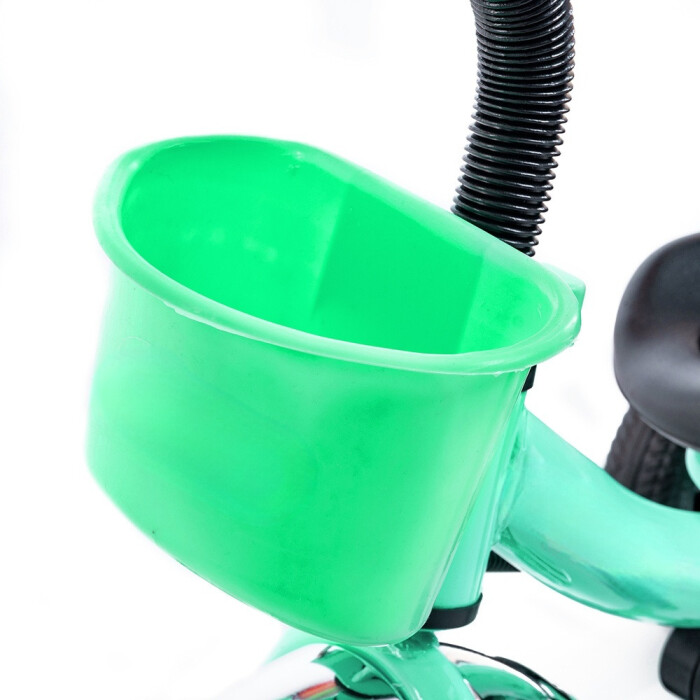 Triciclo con Manija Verde