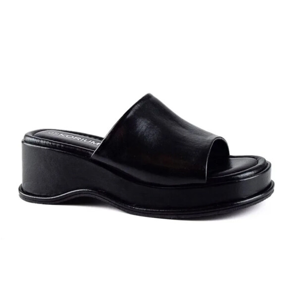 CASUAL TACO CORRIDO ASHLEY - KORIUM NEGRO