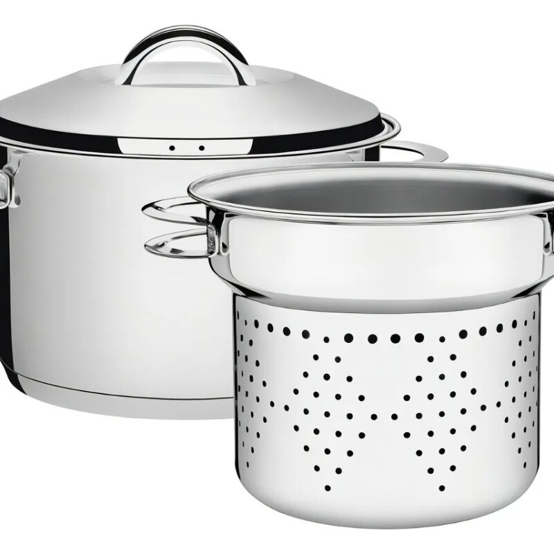 Olla + Cozzi Pasta Tramontina Solar 24cm 65500/400 Olla + Cozzi Pasta Tramontina Solar 24cm 65500/400