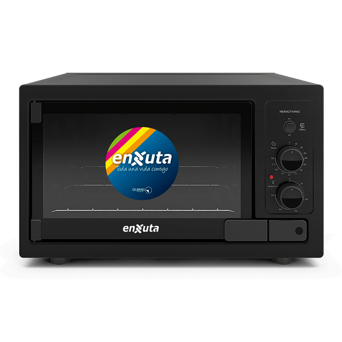 HORNO ENXUTA Electrico HENX2744NG - 44L c/Grill -Negro 