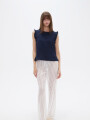 Blusa Jastel Azul Marino