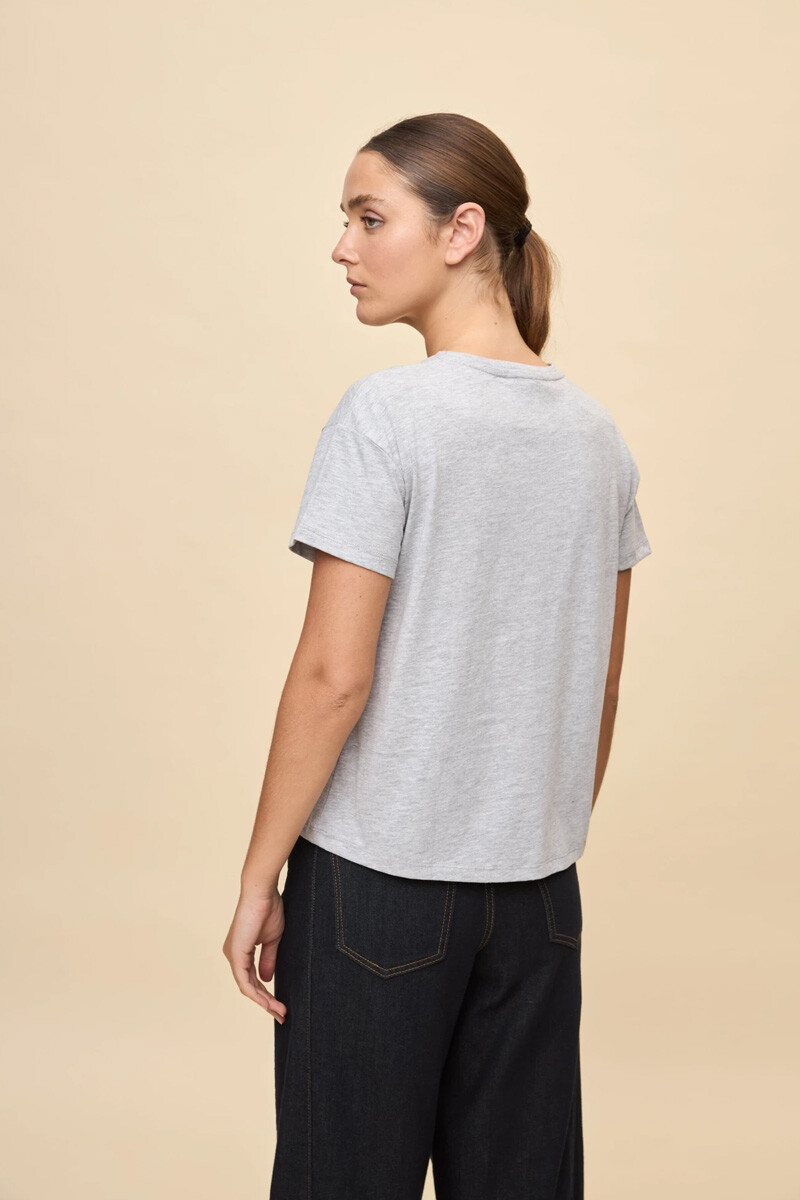 Remera Allie Hegra Gris