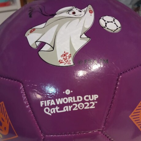 Pelota Futbol Qatar No.5 violet
