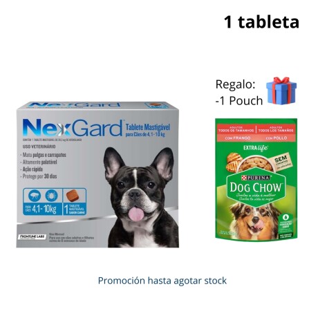 NEXGARD M PERROS DE 4 - 10 KG X 1 COMP Nexgard M Perros De 4 - 10 Kg X 1 Comp
