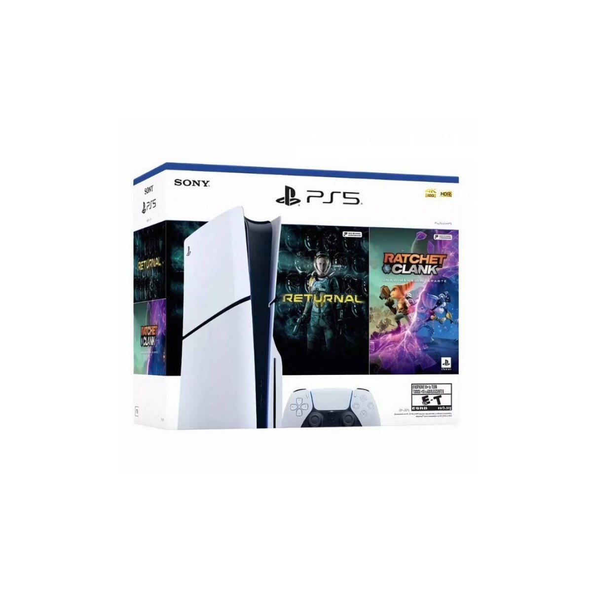 Consola Playstation 5 con lectora incluye Control + 2 Juegos 