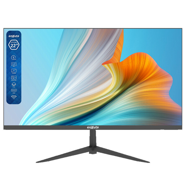MONITOR ENXUTA 22 PULG. FULL HD FLAT HDMI VGA MONITOR ENXUTA 22 PULG. FULL HD FLAT HDMI VGA