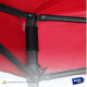 Gazebo Plegable Toldo Super Reforzado 3x3x3 Filtro Uv 15KG Rojo