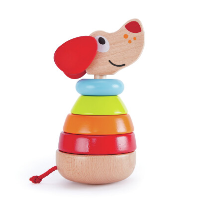 Apilable Perro Pepe con sonido Hape Apilable Perro Pepe con sonido Hape