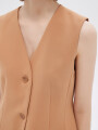 Chaleco Navagia Camel