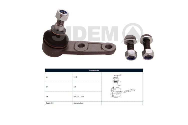 Rotula Del Chev Aveo Ls - Lt - Aveo G3/Sail 09-25 Der/Izq Rotula Del Chev Aveo Ls - Lt - Aveo G3/Sail 09-25 Der/Izq