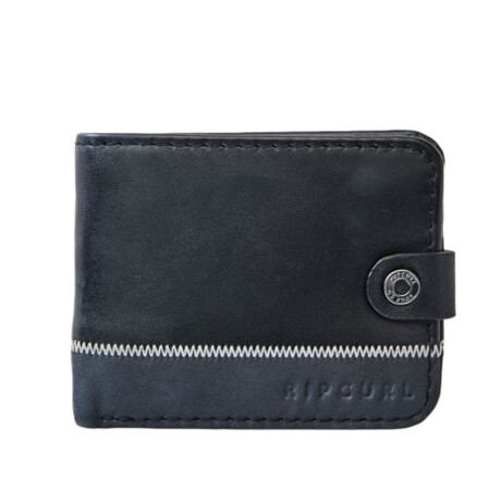 Billetera Rip Curl Valley Snap Rfid 2 In 1 Negro